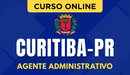 Curso online Curso Prefeitura de Curitiba - PR - Agente Administrativo - Nova Concursos